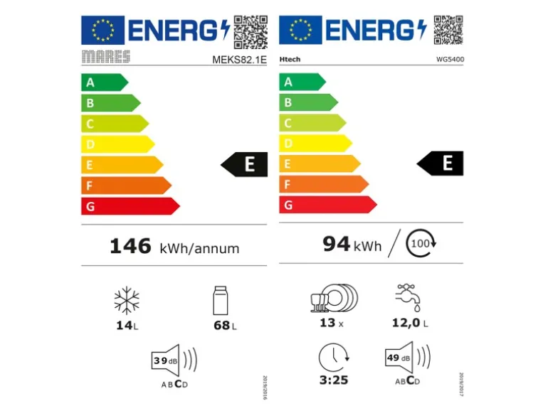 Flex-Well Exclusiv Büroküche Valero 210 cm Hochglanz Weiß-Sonoma Eiche