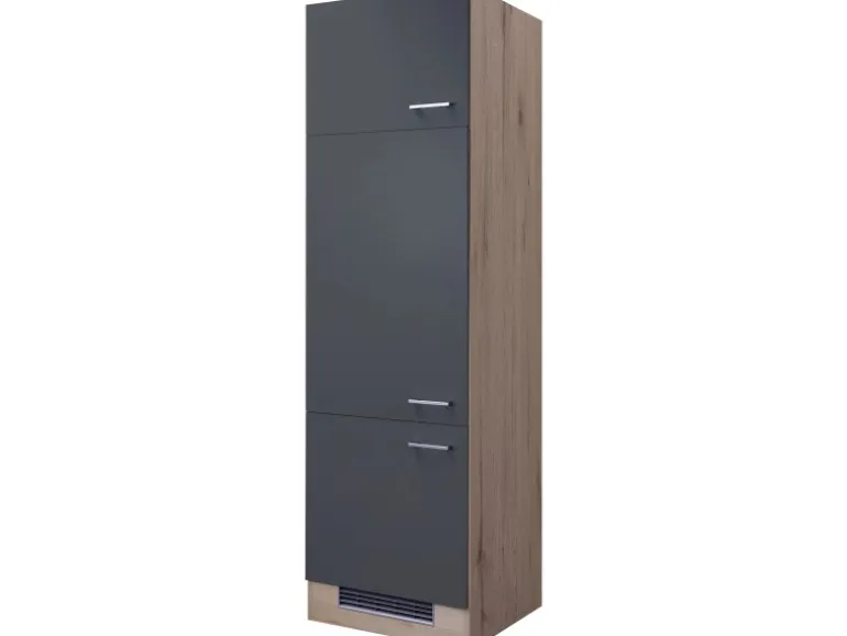 Flex-Well Exclusiv Küchen-Geräteumbauschr. Morena 60cm Basaltgrau - San Remo