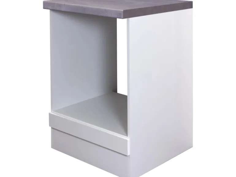 Flex-Well Exclusiv Küchen-Herdumbauschrank Joelina 60 cm Weiß