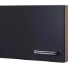 Flex-Well Exclusiv Küchen-Kurz-Hängeschrank Lara 60x32cm Anthra.-San Remo Eiche