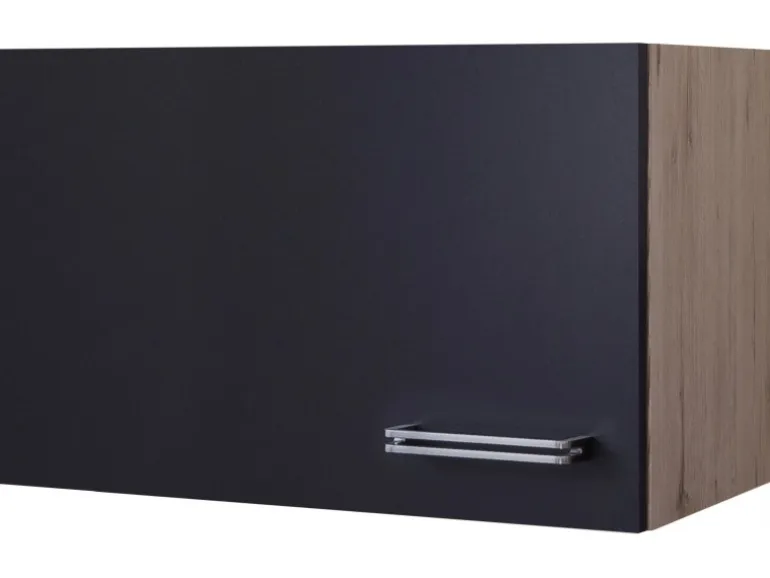 Flex-Well Exclusiv Küchen-Kurz-Hängeschrank Lara 60x32cm Anthra.-San Remo Eiche