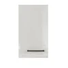 Flex-Well Exclusiv Küchen-Oberschrank Lund 30x55cm Lichtgrau glänzend-Rauchgrau