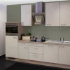Flex-Well Exclusiv Küchenzeile Orlando 280 cm Kaschmir Glanz-Sonoma Eiche NB