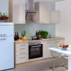 Flex-Well Exclusiv Küchenzeile Orlando 220 cm Kaschmir Glanz-Sonoma Eiche