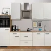 Flex-Well Exclusiv Küchenzeile Vintea 280 cm Magnolia-Lancelot Oak