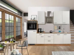 Flex-Well Exclusiv Küchenzeile Vintea 280 cm Magnolia-Lancelot Oak