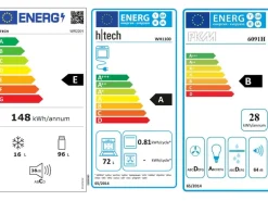Flex-Well Exclusiv Küchenzeile 1706-002 Lund 220 cm Lichtgrau glänzend-Rauchgrau