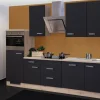 Flex-Well Exclusiv Küchenzeile Lara 280 cm Anthrazit-San Remo Eiche NB