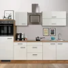 Flex-Well Exclusiv Küchenzeile Vintea 270 cm Magnolia-Lancelot Oak