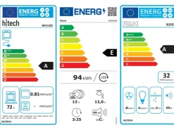 Flex-Well Exclusiv Küchenzeile 1701-017 Lund 220 cm Lichtgrau glänzend-Rauchgrau