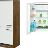 Flex-Well Exclusiv Kühlschrank-Einbauschrank Vintea mit Kühlschrank EEK: F