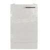 Flex-Well Exclusiv Spülenschrank SPU 50 Lund 50cm Lichtgrau glänzend-Rauchgrau