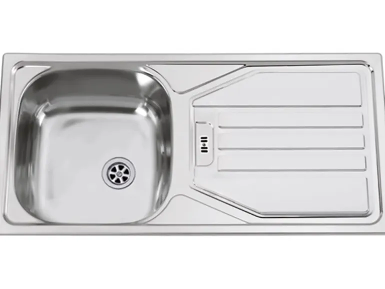 Flex-Well Exclusiv Winkelküche Lund 280 x 170 cm Lichtgrau glänzend-Rauchgrau