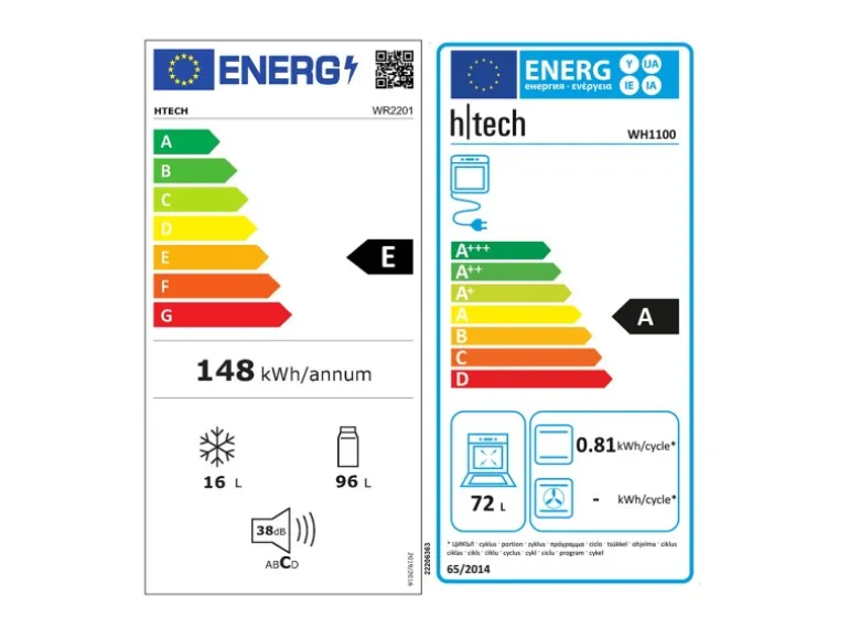 Flex-Well Küchengeräte-Set 5 mit Einbauherd und Einbaukühlschrank