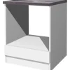 Flex-Well Küchen-Herdumbauschrank mit Arbeitsplatte Lucca 60 cm