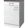 Flex-Well Küchen-Unterschrank mit Arbeitsplatte Lucca 50 cm