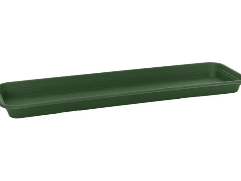 Florus Pflanzkasten-Untersetzer Universal 40 cm dunkelgrün