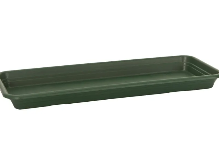 Florus Pflanzkasten-Untersetzer Universal 40 cm dunkelgrün