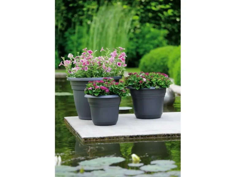 Florus Pflanztopf Fiore Alessia Ø 55 cm anthrazit