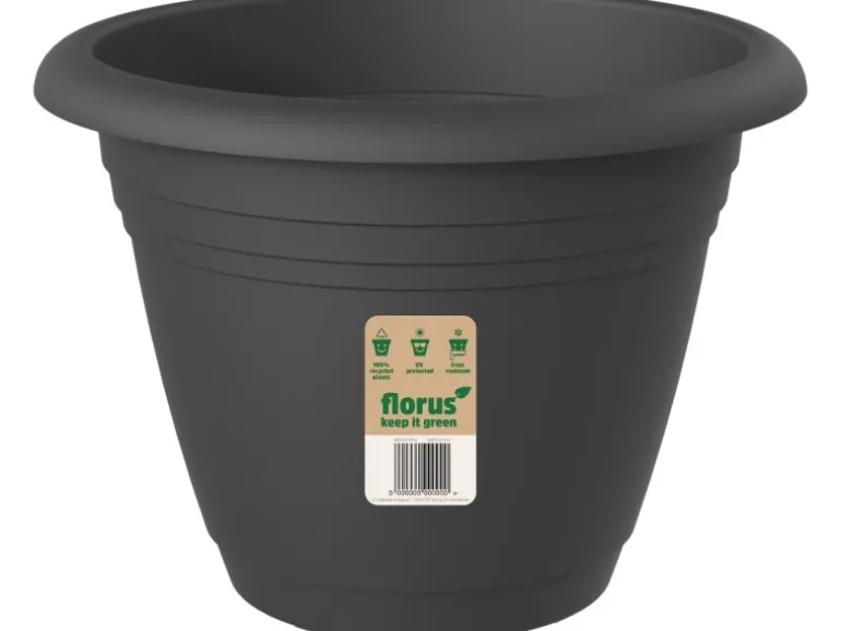 Florus Pflanztopf Mediterran Campana Fiore Alessia Ø 39 cm Anthrazit