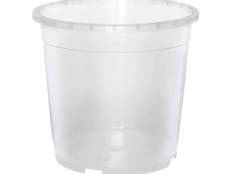 Geli Orchideentopf ca. Ø 15 cm Transparent Klar