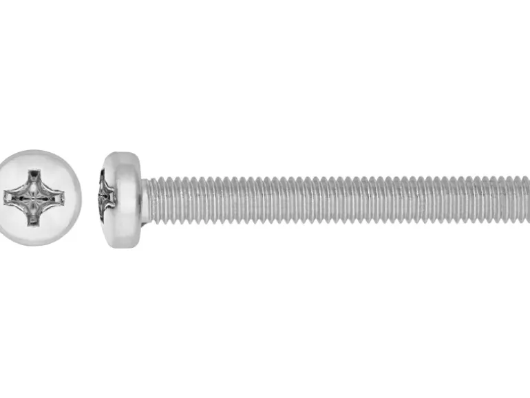Gewindeschraube DIN 7985 Ø 5 mm x 25 mm Stahl 100 Stück
