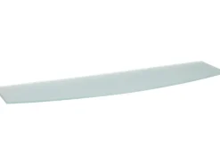 Glasregal Bransley 0,6 cm x 80 cm x 20 cm Gebogen Satiniert