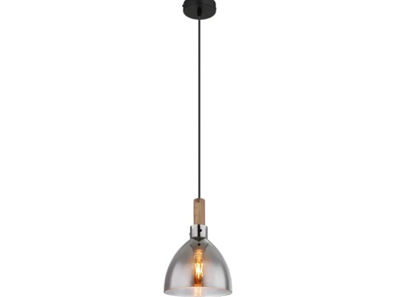 Globo Hängeleuchte Mattea Schwarz Ø 20 cm