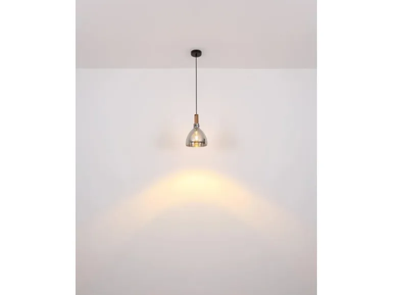 Globo Hängeleuchte Mattea Schwarz Ø 20 cm