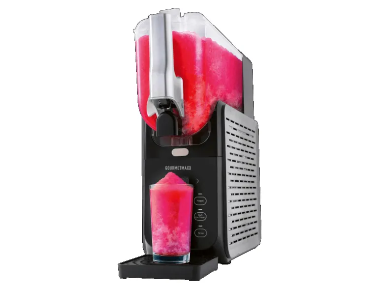 GOURMETmaxx Slush-Eismaschine FreezeUp 200 W Schwarz-Grau 2,8 l
