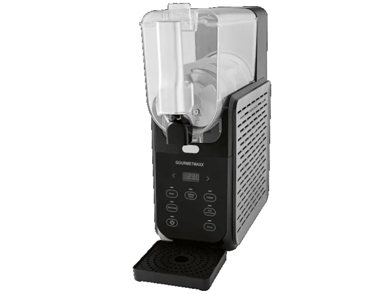 GOURMETmaxx Slush-Eismaschine FreezeUp 200 W Schwarz-Grau 2,8 l