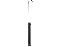 Gre Solardusche Schwarz aus PVC 9 l Schwarz