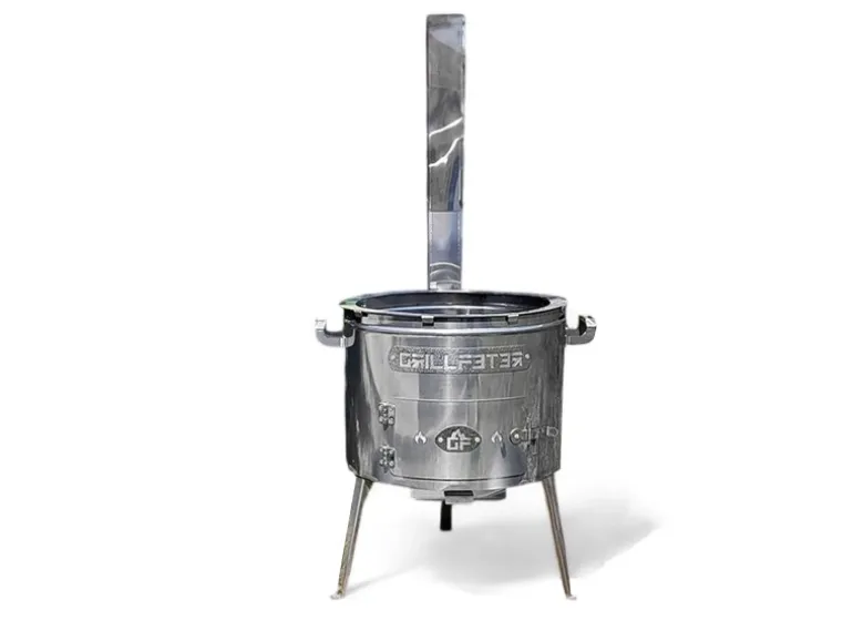 Grillpeter Utschak Set MultiFlame mit Kazan 12L Pfanne-Deckel