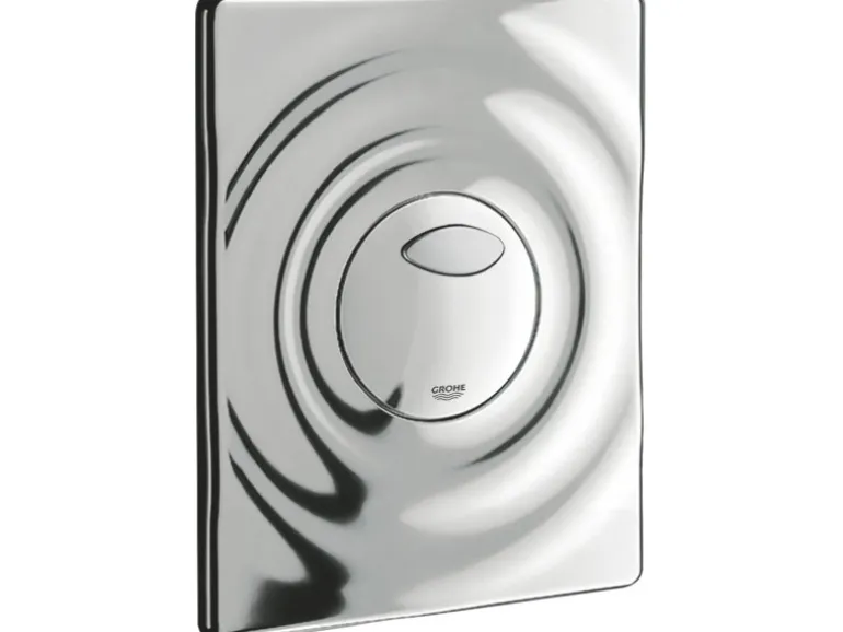Grohe Abdeckplatte Surf 2-Mengen-Betätigung Chrom