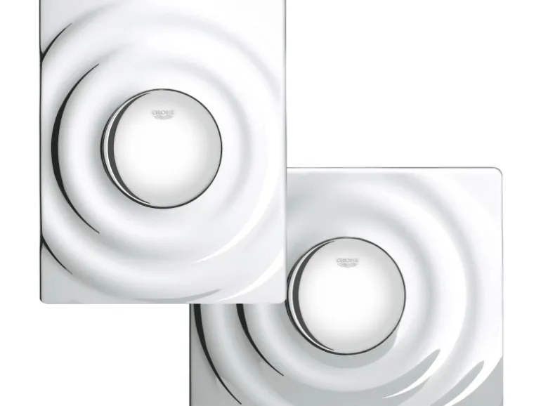 Grohe Abdeckplatte Surf 1-Mengen-Betätigung Chrom