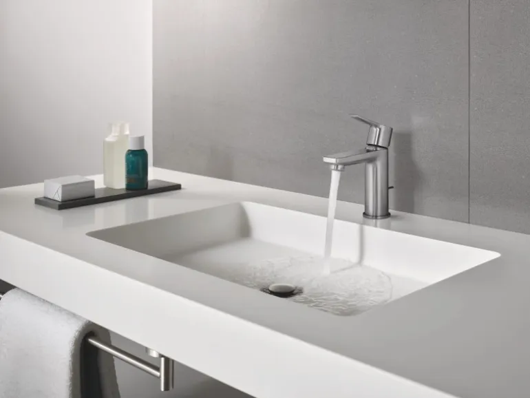 Grohe Einhand-Waschbeckenarmatur Lineare XS-Size Supersteel