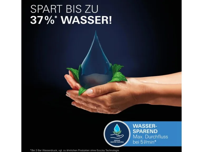 Grohe Einhand-Waschtischbatterie Essence S-Size Supersteel