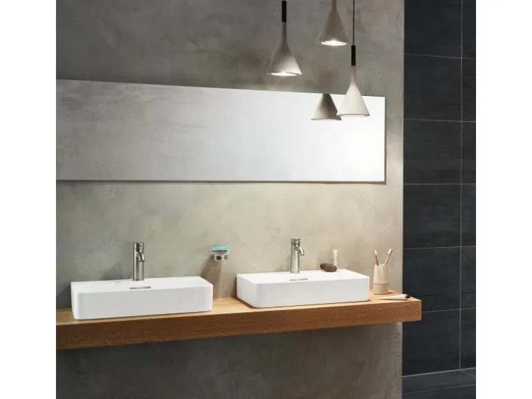 Grohe Einhand-Waschtischbatterie Essence S-Size Supersteel