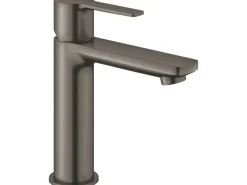 Grohe Lineare Waschtischbatterie S-Size in Hard Graphite gebürstet