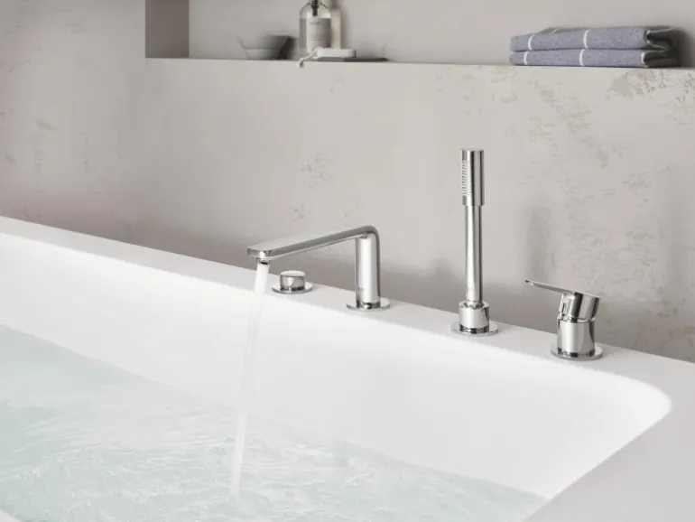 Grohe 4-Loch-Einhand-Wannenkombination Lineare Chrom