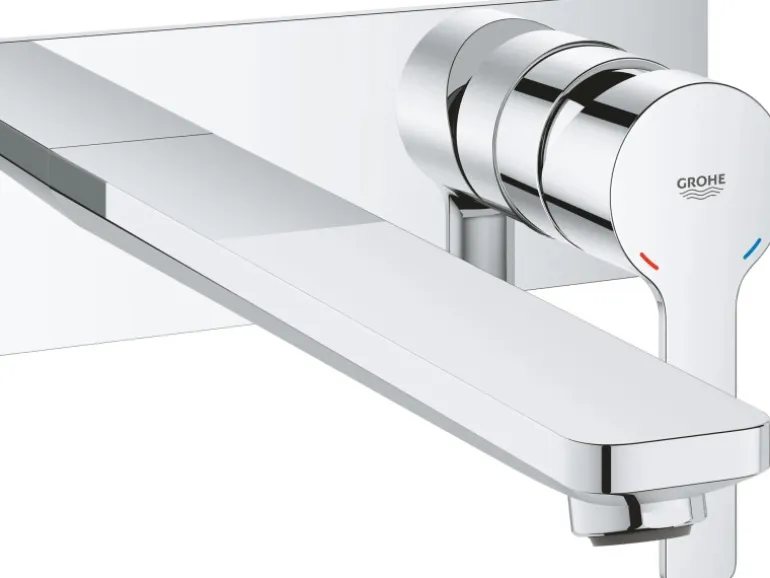 Grohe 2-Loch-Waschtischbatterie Lineare Chrom Ausladung 207 mm