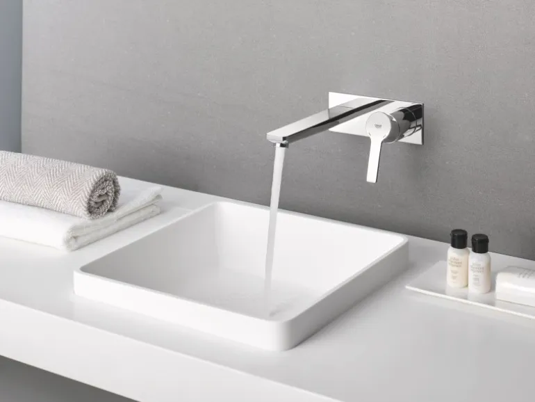 Grohe 2-Loch-Waschtischbatterie Lineare Chrom Ausladung 207 mm