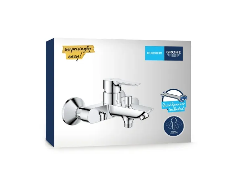 Grohe QuickFix Badewannenarmatur Start Alira Chrom