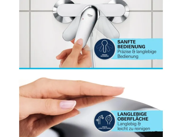 Grohe QuickFix Brausearmatur Start für die Wandmontage