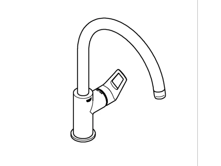 Grohe QuickFix Einhand-Spültischarmatur Start Loop Supersteel