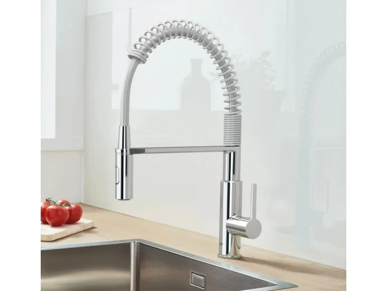 Grohe QuickFix Einhand-Spültischbatterie Get Chrom