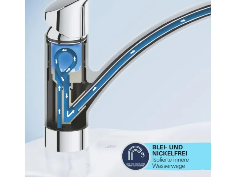 Grohe QuickFix Start Edge Einhand-Spültischbatterie DN 15