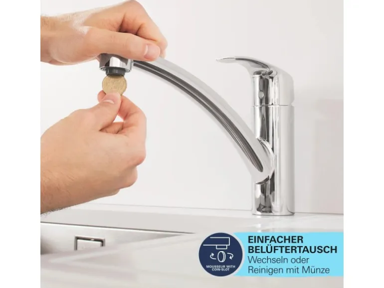 Grohe QuickFix Start Edge Einhand-Spültischbatterie DN 15