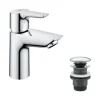 Grohe QuickFix Waschtischarmatur Einhebelmischer Start Alira Chrom S