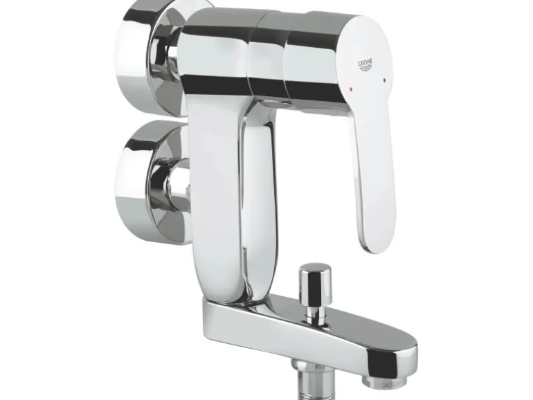 Grohe Vertica-Einhand-Wannenbatterie Eurostyle Cosmopolitan Chrom